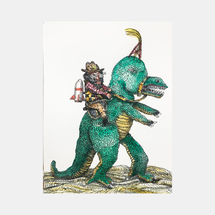 Gigantosaur Rider - curina