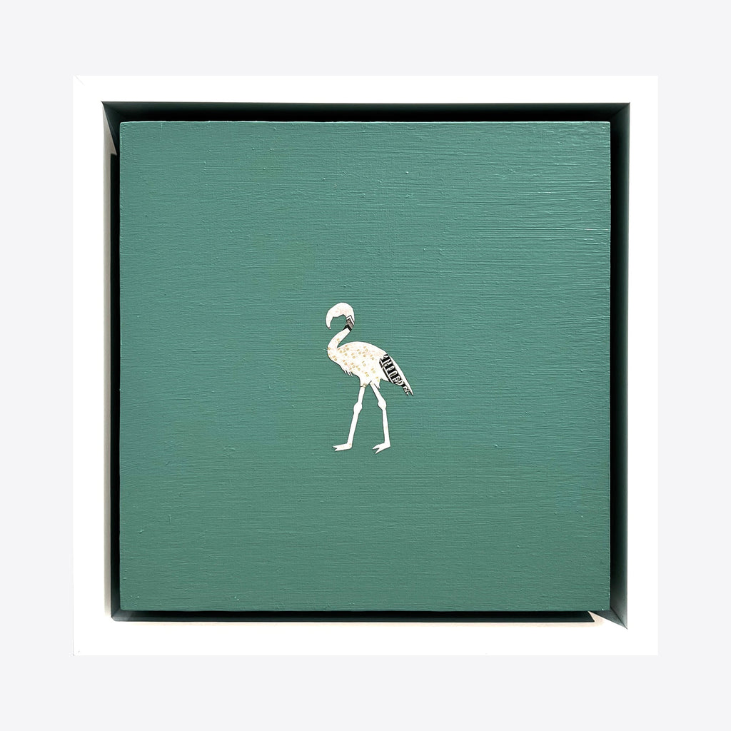 The artwork Profit Margins, Flamingo, by Jacki Davis