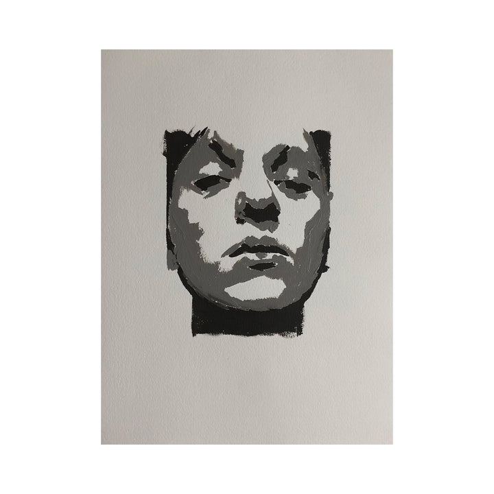 The artwork visage, V, by Ryan Zogheb