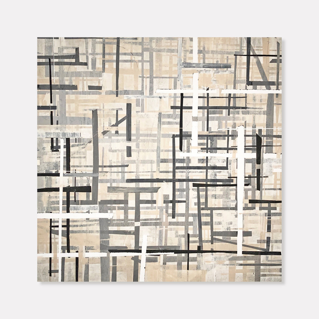 Antique White Urban Grid