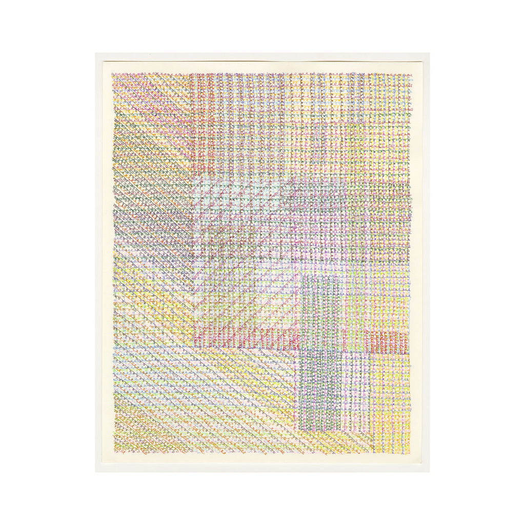 The artwork Untitled (layered meditation 11), by Lynnette Therese Sauer