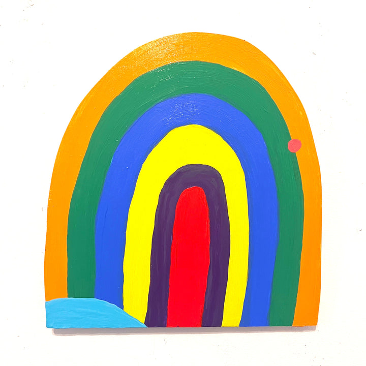 The artwork Rainbow Arch, by Sunny Chapman