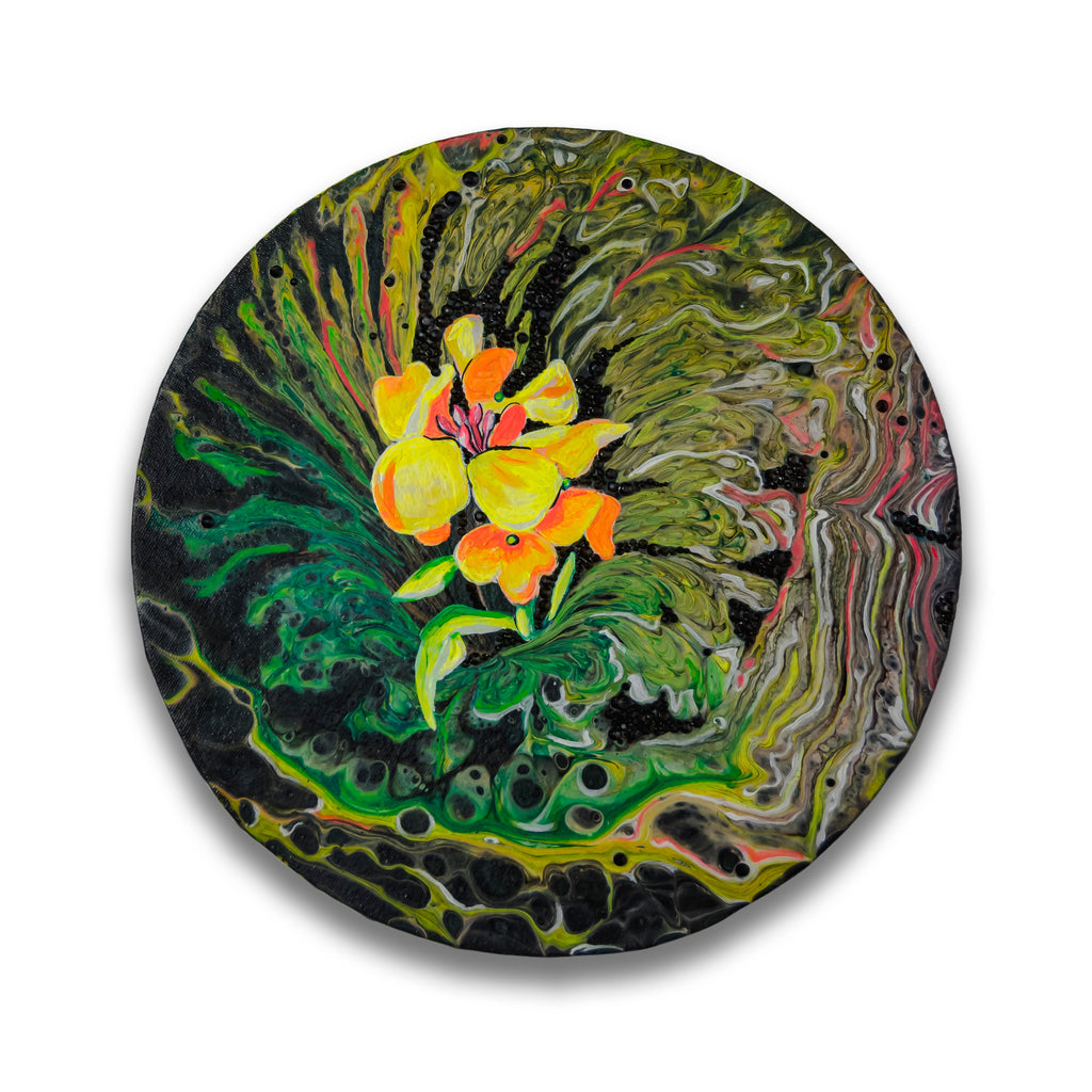 The artwork Untitled Flower Portal, by Mary Younkin