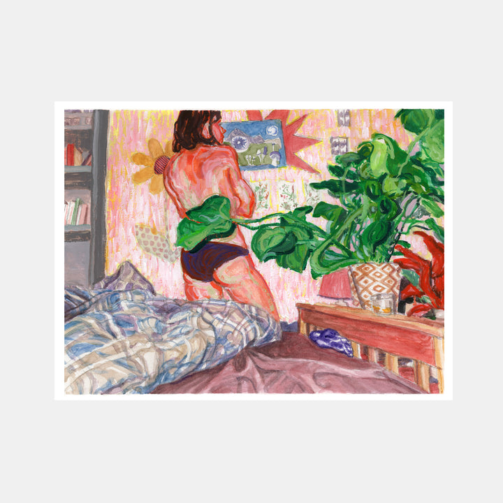 View from her bed - curina