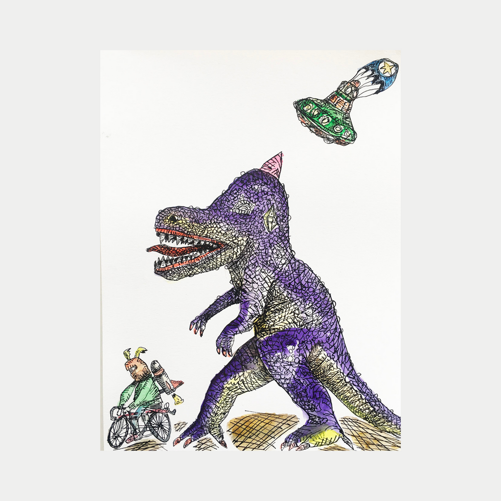 Violet Dino - curina