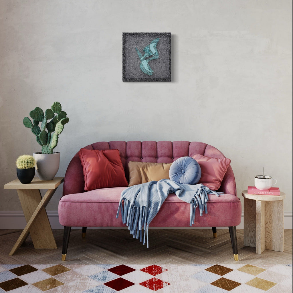 Dark Slate Gray Blue Static