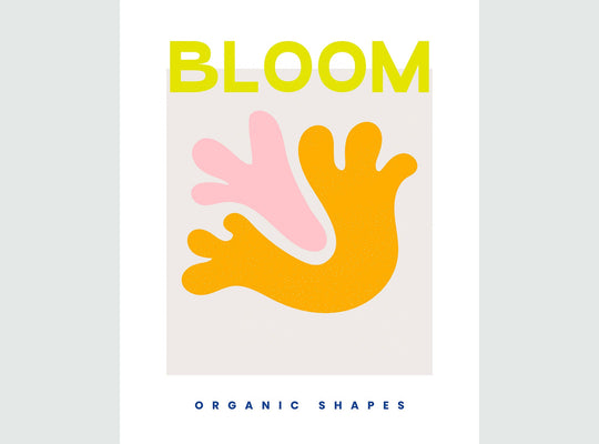 The artwork Bloom Poster, by Alina Glotova