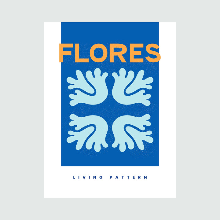 The artwork Flores Poster, by Alina Glotova