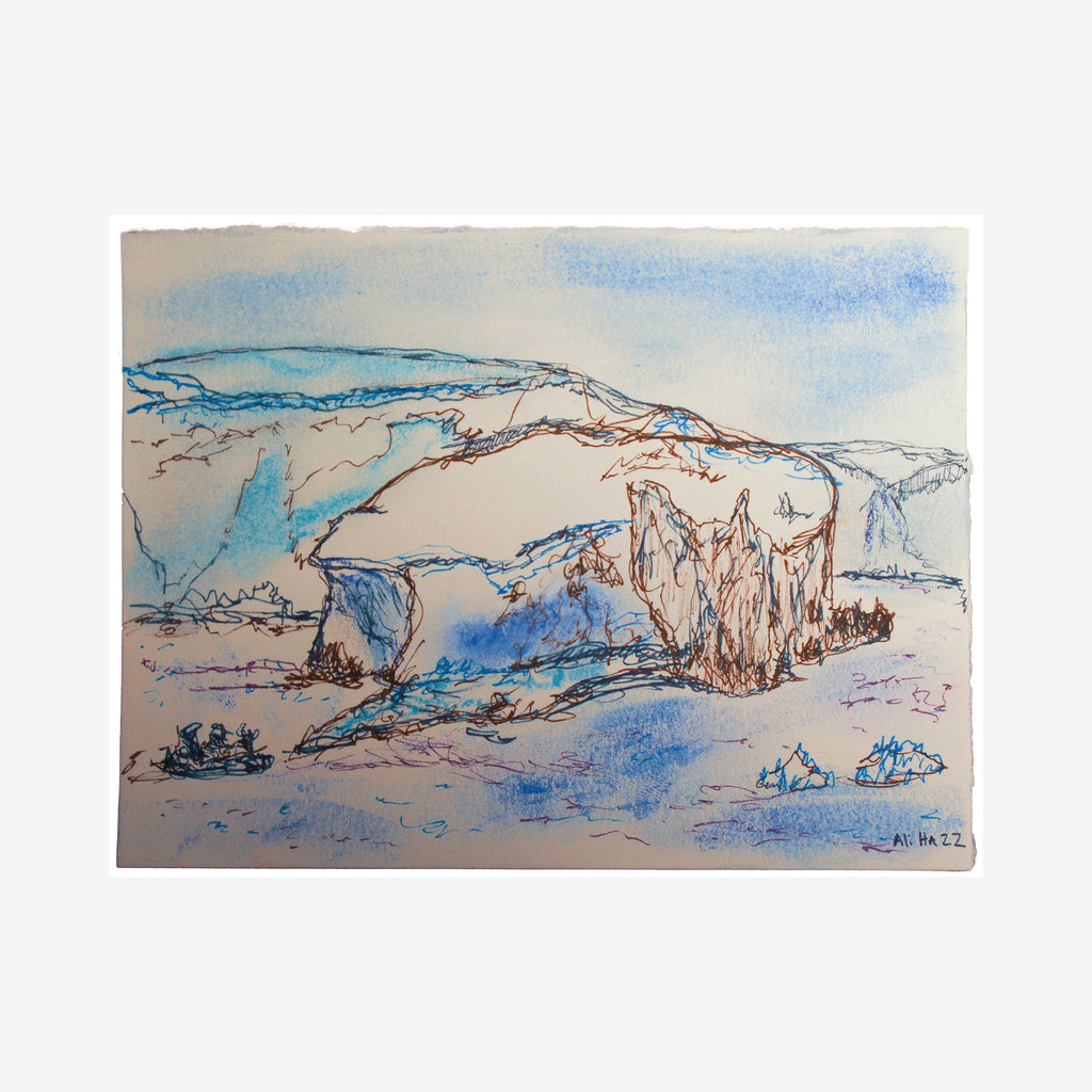The artwork Iceberg_Breakwater Island, by Ali Ha