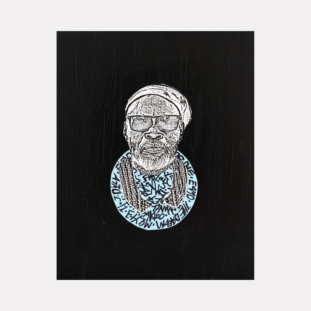 The artwork Uncle with the Shades, by Courtney Minor
