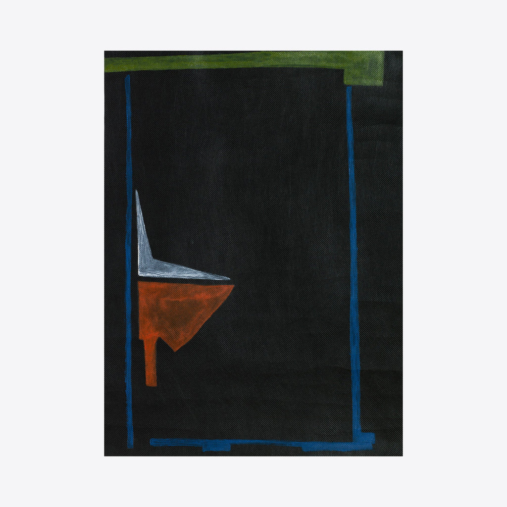 The artwork Unmoored, Black,1, by Cora Jane Glasser