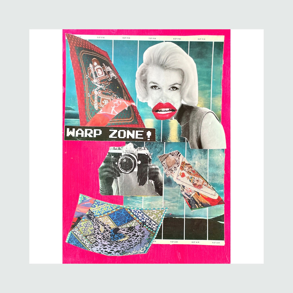The artwork "warp zone", by Brandon Hodges