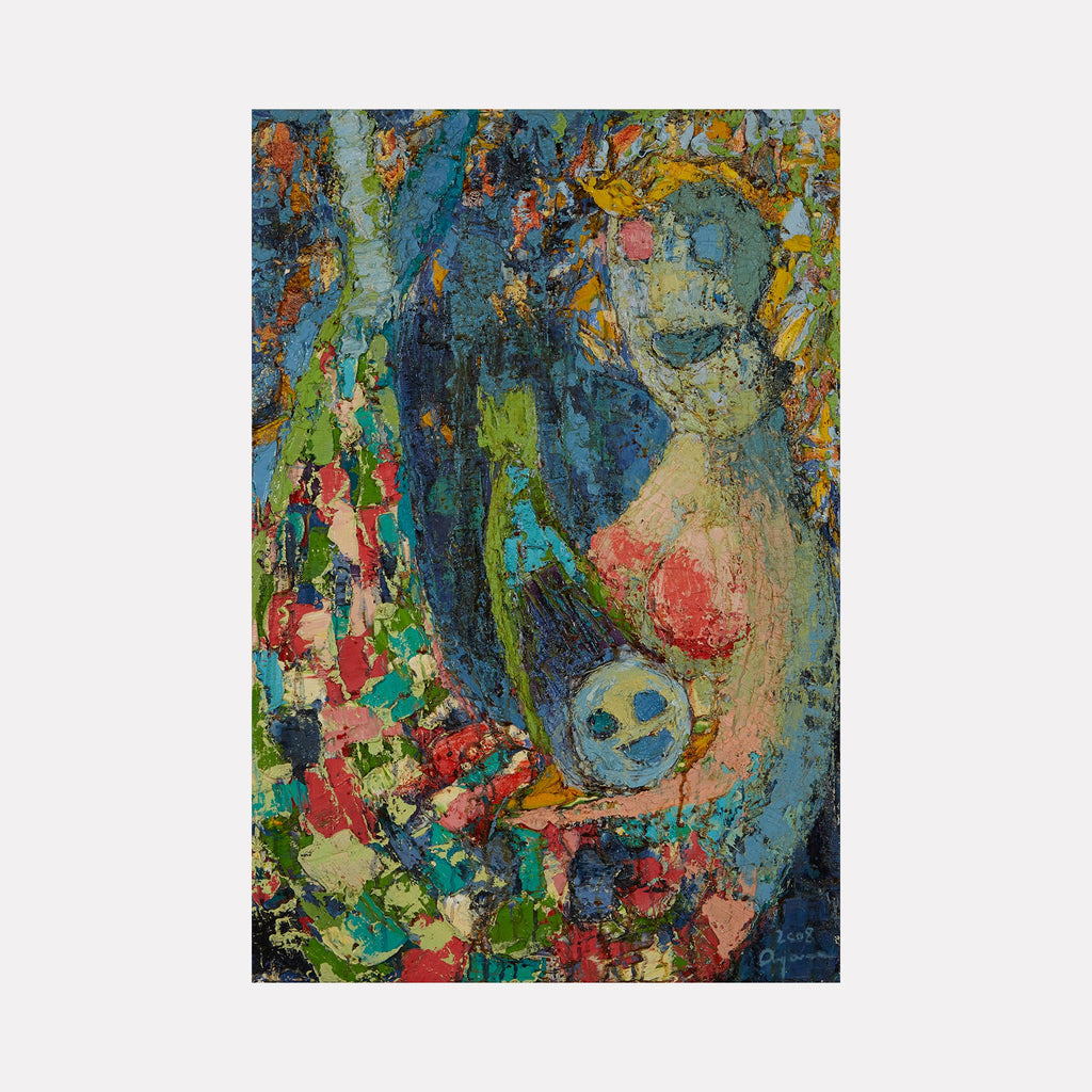 The artwork With Yemanja, by Maureen Shea
