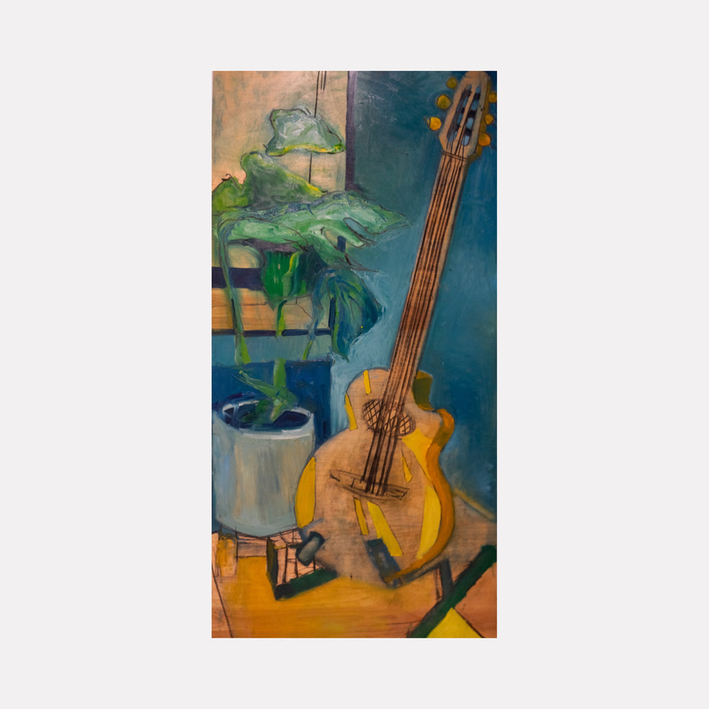 The artwork c'est ne pas une guitare, by Darren Singer