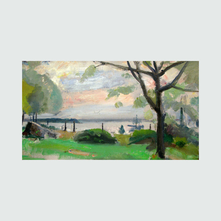 The artwork Thomasville Harbor, by Peter Colquhoun