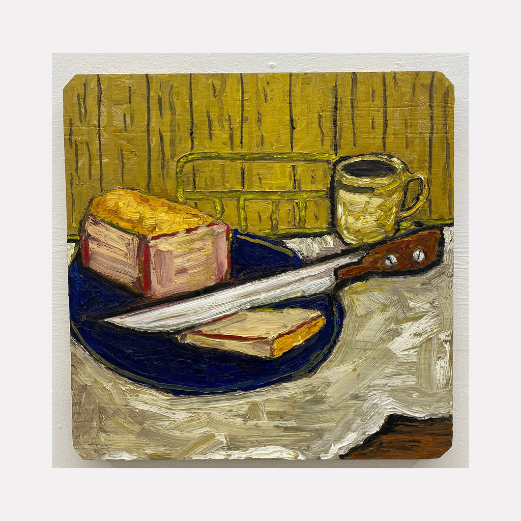 Antique White Bread And Butter